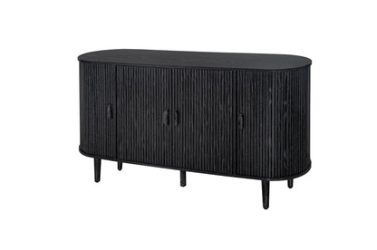4-Door Accent Cabinet with TV Stand Storage