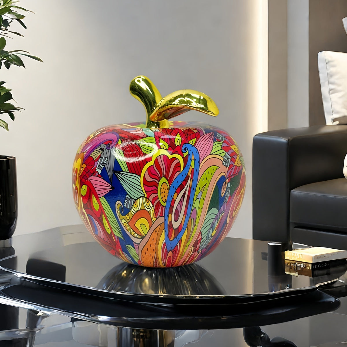 Colorful Apple Ornament