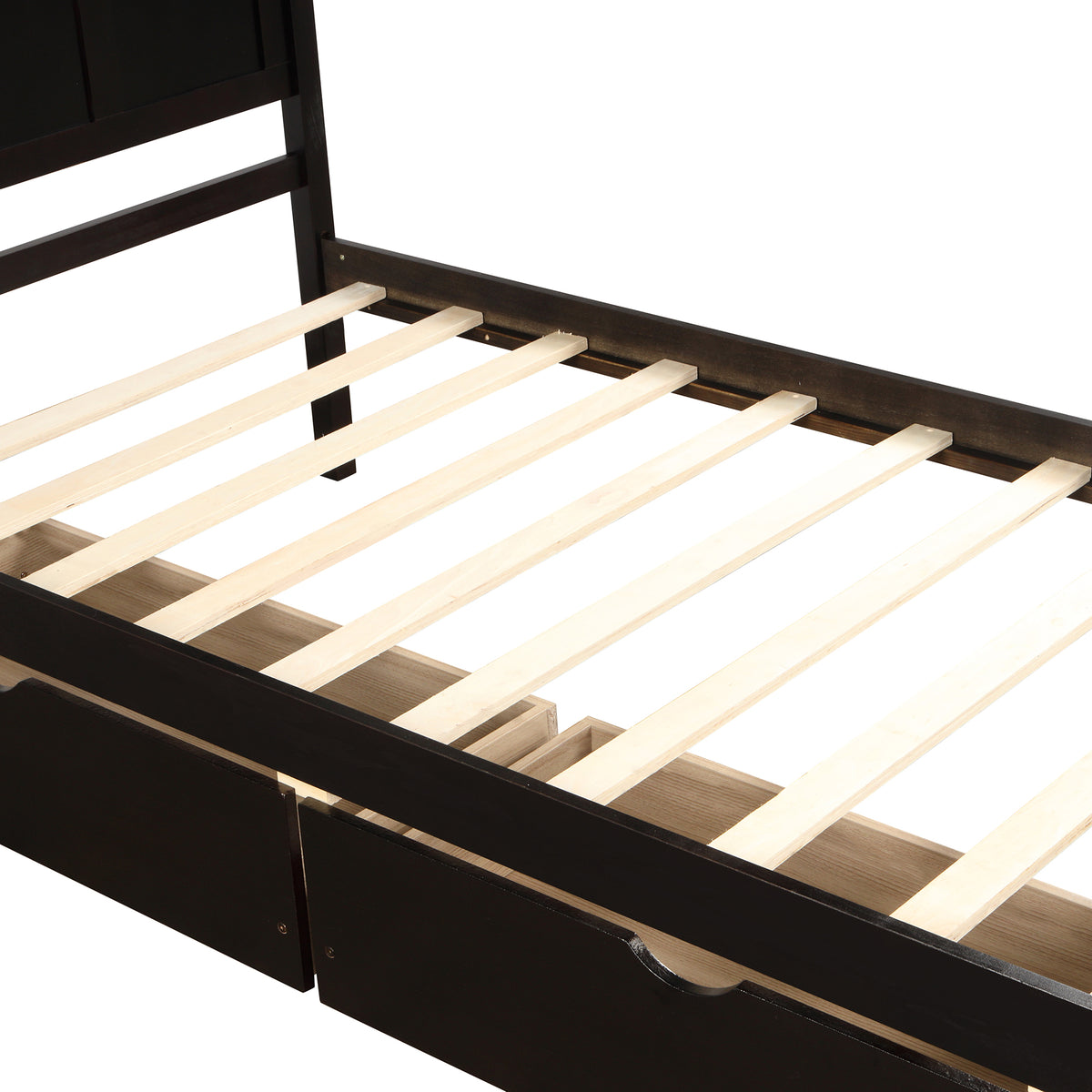 Twin Storage Bed Espresso