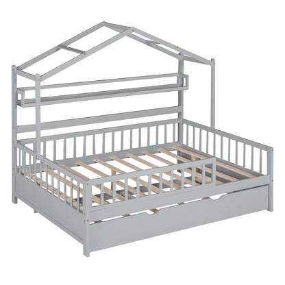 Full House Bed Gray