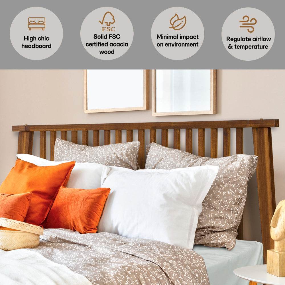 Kaylin Deluxe Wood Platform Bed Frame