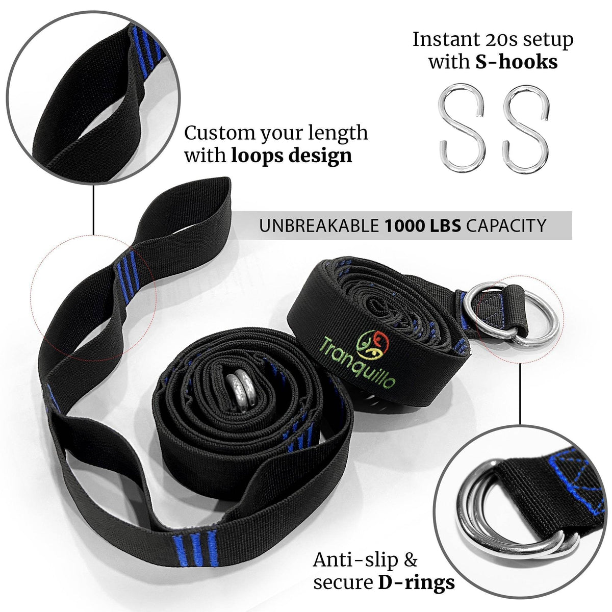 Tranquillo Comfort Set Original Hammock Stand