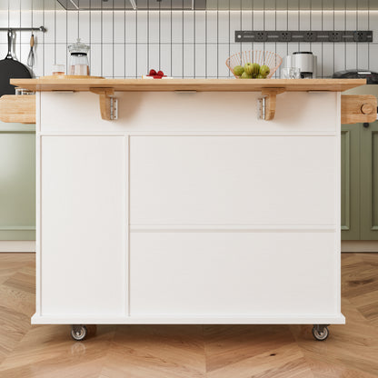 Kitchen Island Cart White Oak