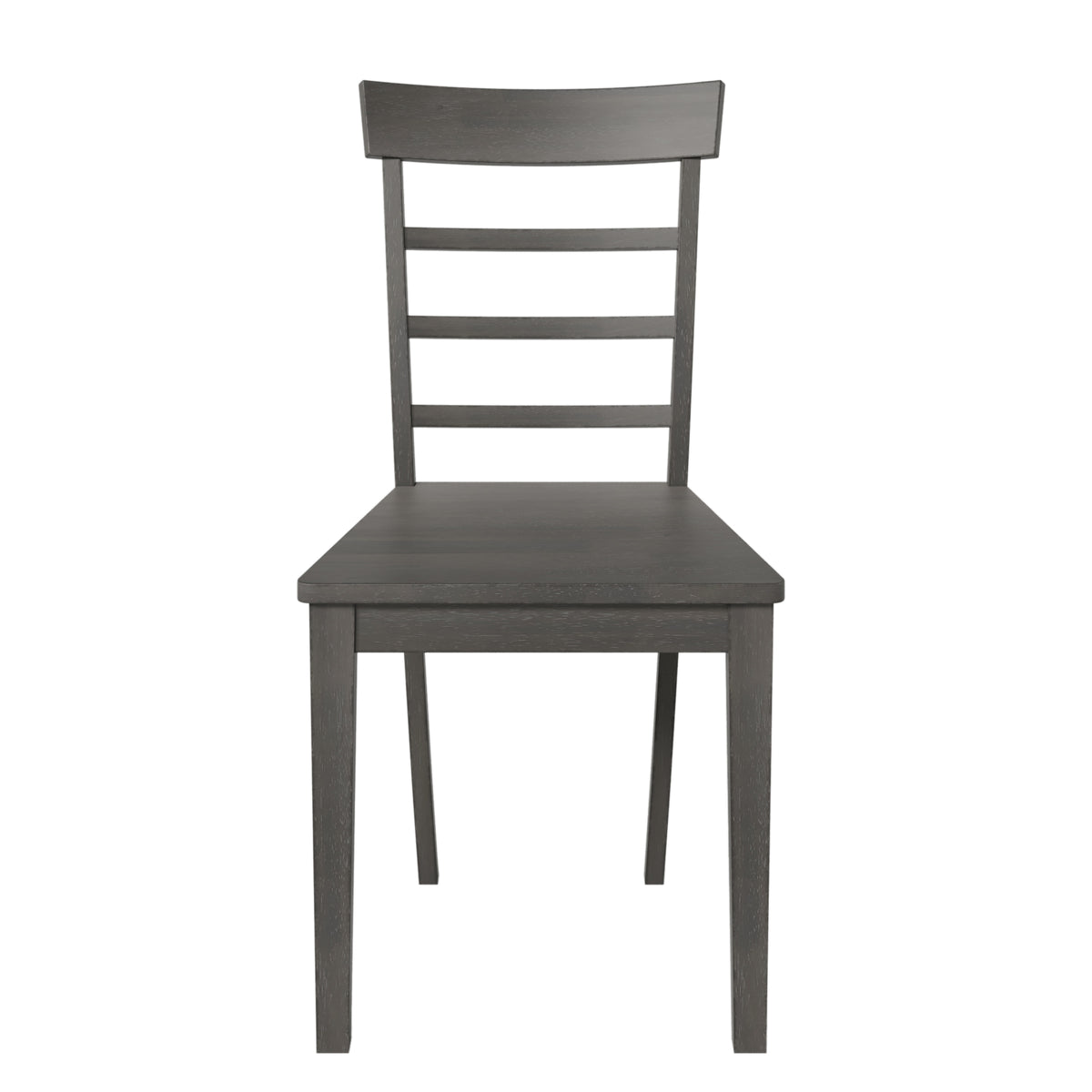 5-Piece Pendant Dining Set with Ladder Back Chairs