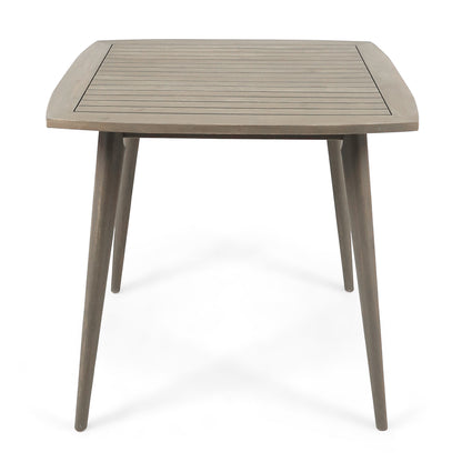 Acacia Dining Table for Outdoor Spaces Gray