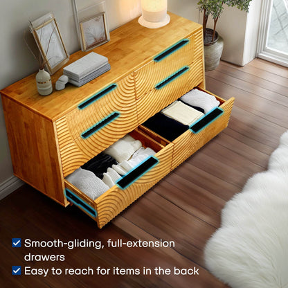 Harmony Dresser with 6 Drawers