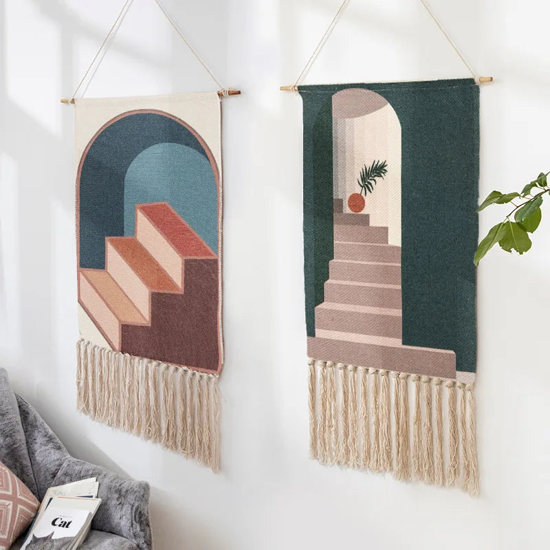 Handwoven Macrame Wall Tapestry