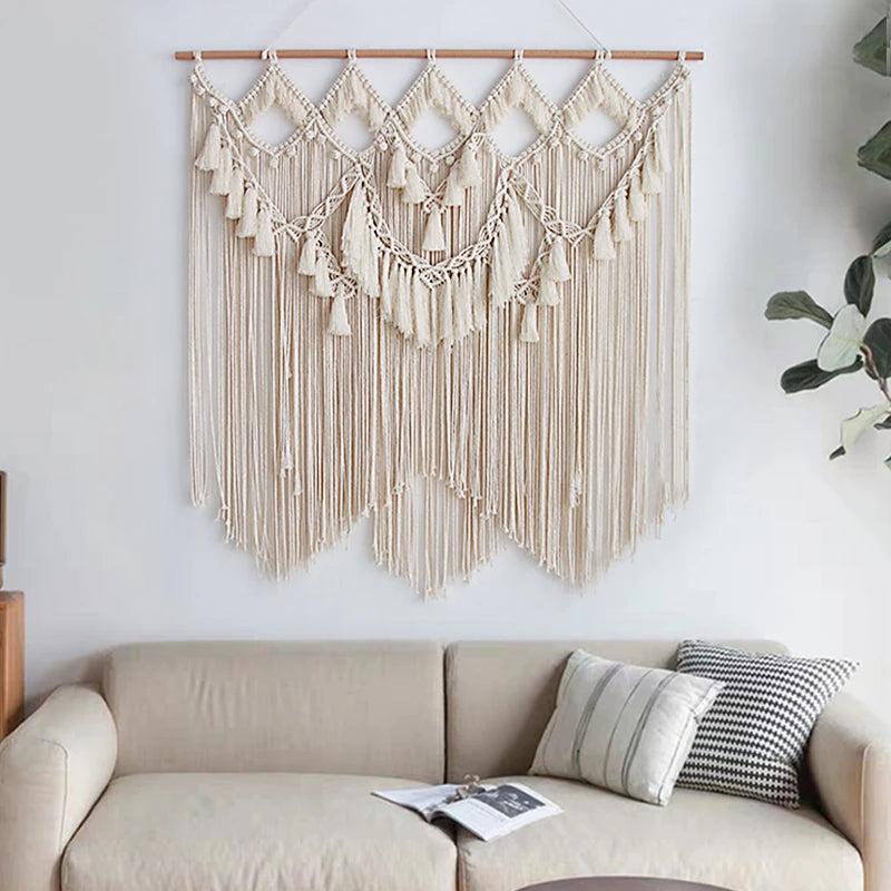 Bohemian Woven Wall Tapestry