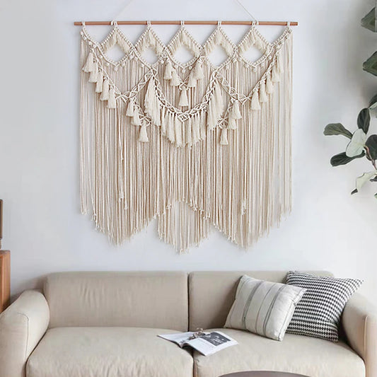 Bohemian Woven Wall Tapestry