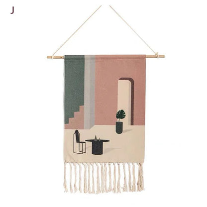 Handwoven Macrame Wall Tapestry