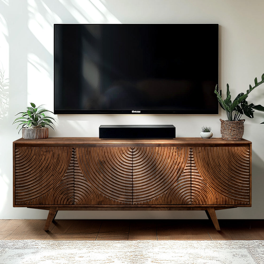 Harmony TV Stand with Storage for TVs up to 80"