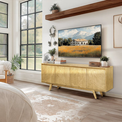 Harmony TV Stand with Storage for TVs up to 80"