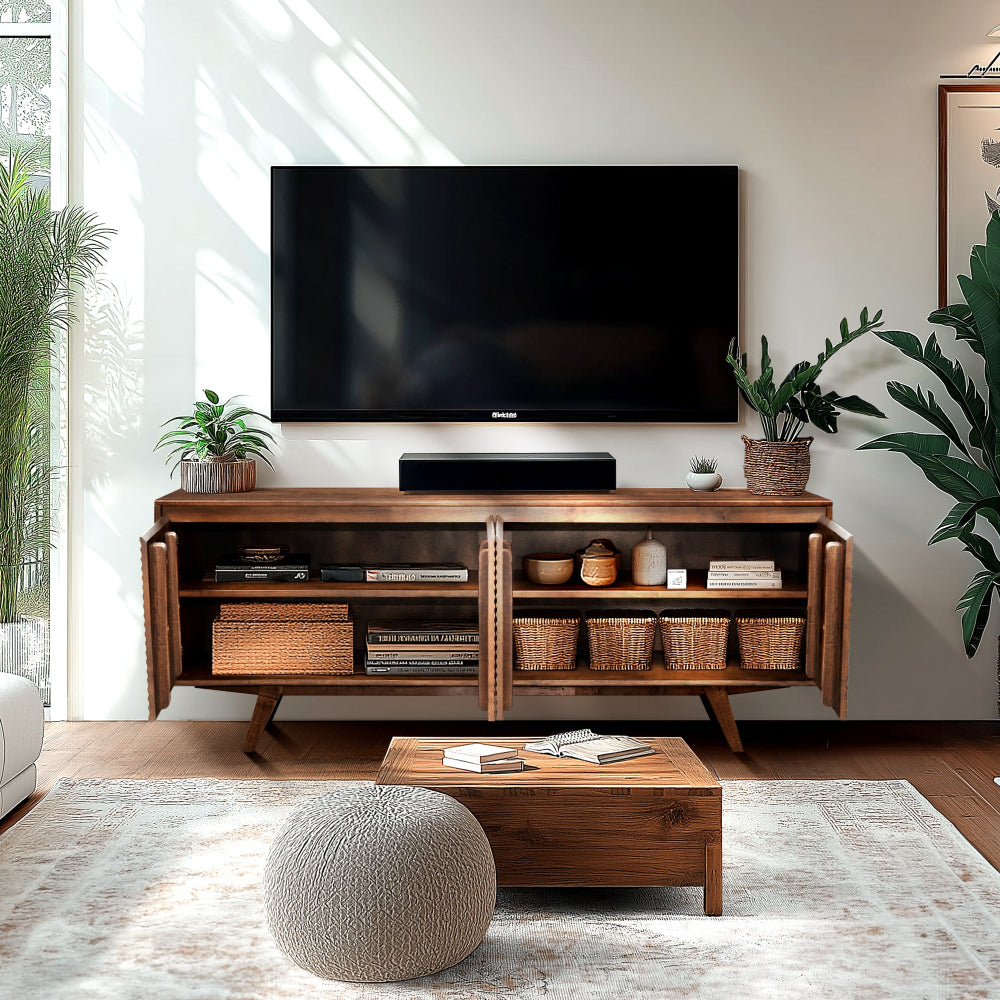 Harmony TV Stand with Storage for TVs up to 80"