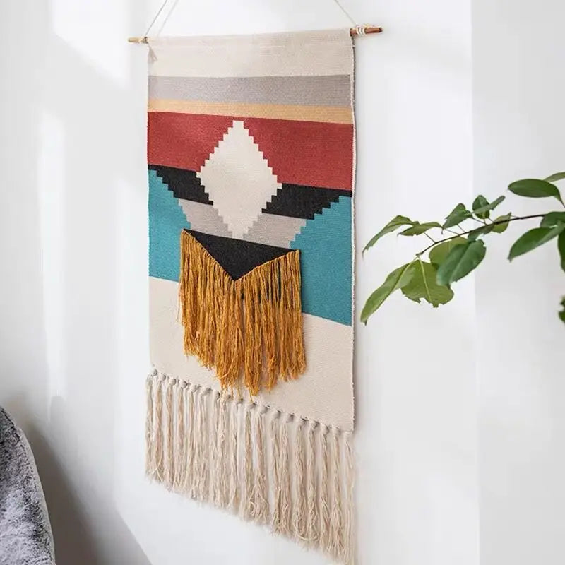 Handwoven Macrame Wall Tapestry