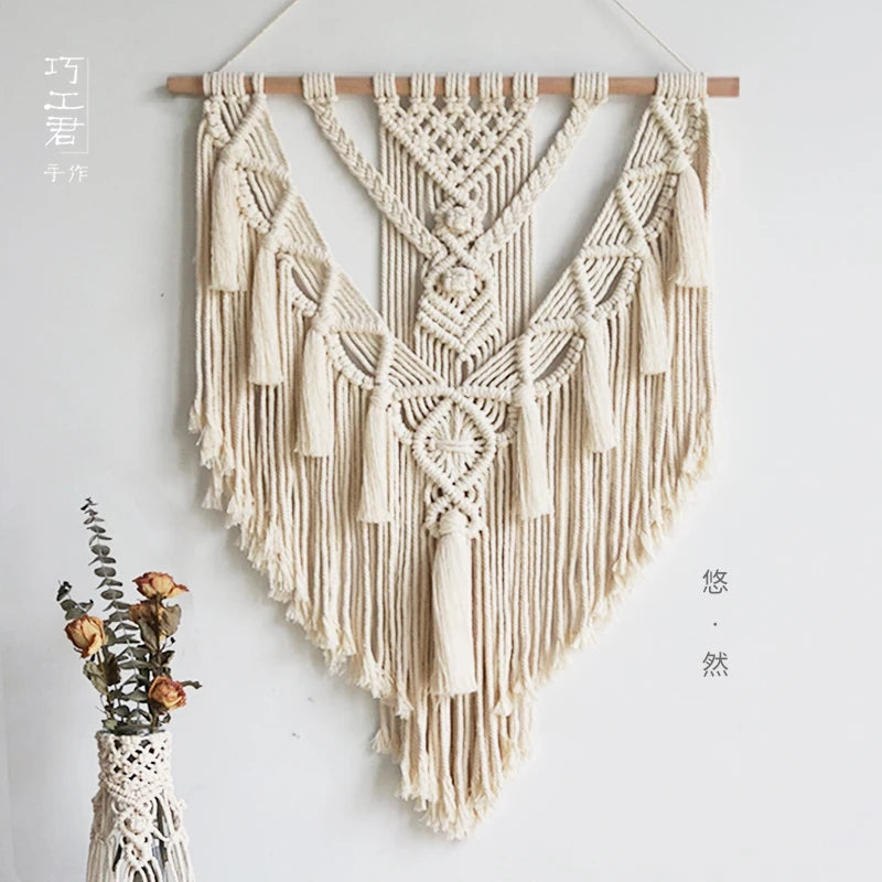 Boho Chic Macrame Wall Decor