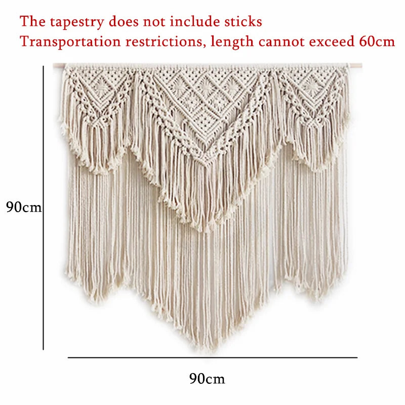 Bohemian Woven Wall Tapestry