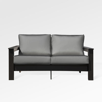 Hickory Loveseat with Sunbrella® Cushions