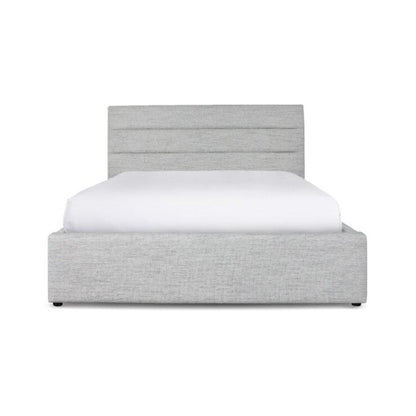 Justin King Storage Bed - Greige