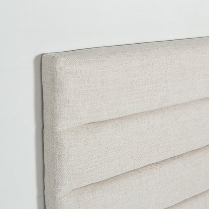 Justin King Storage Bed - Cream