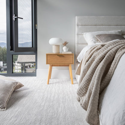 Justin Queen Storage Bed - Cream