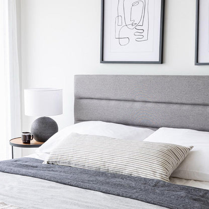 Justin Queen Storage Bed - Greige