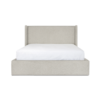 Lourdes Drawer Storage King Bed - Dune