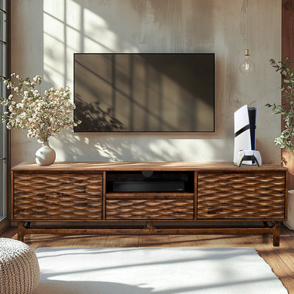 Elara TV Stand with Storage and Cable Management for TVs up to 80"