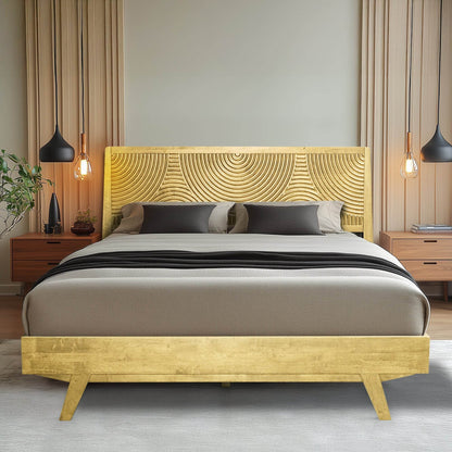 Harmony Platform Bed Frame with Headboard
