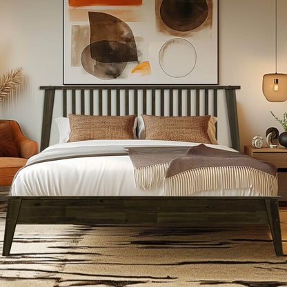 Kaylin Solid Wood Bed Frame