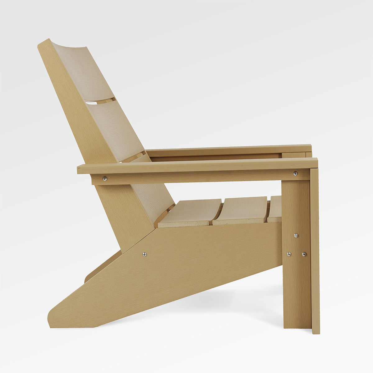 Modern 3-Panel Polymer Muskoka Chair