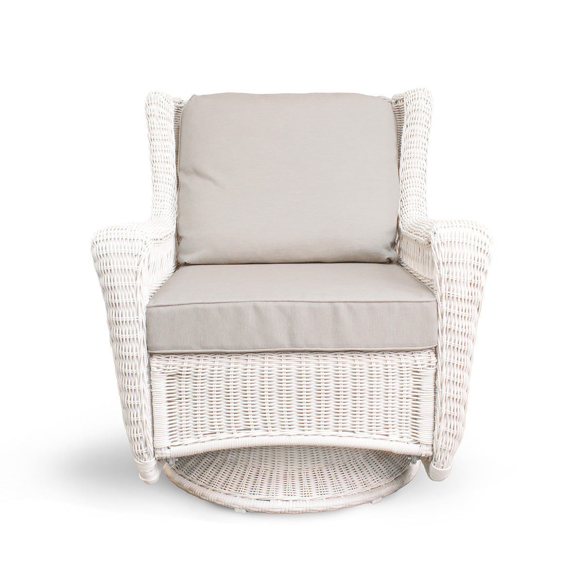 Park Meadows Wicker Outdoor Swivel Glider Chair