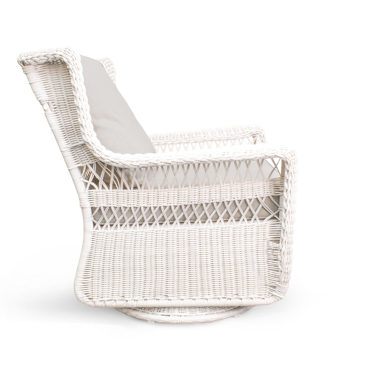 Park Meadows Wicker Outdoor Swivel Glider Chair