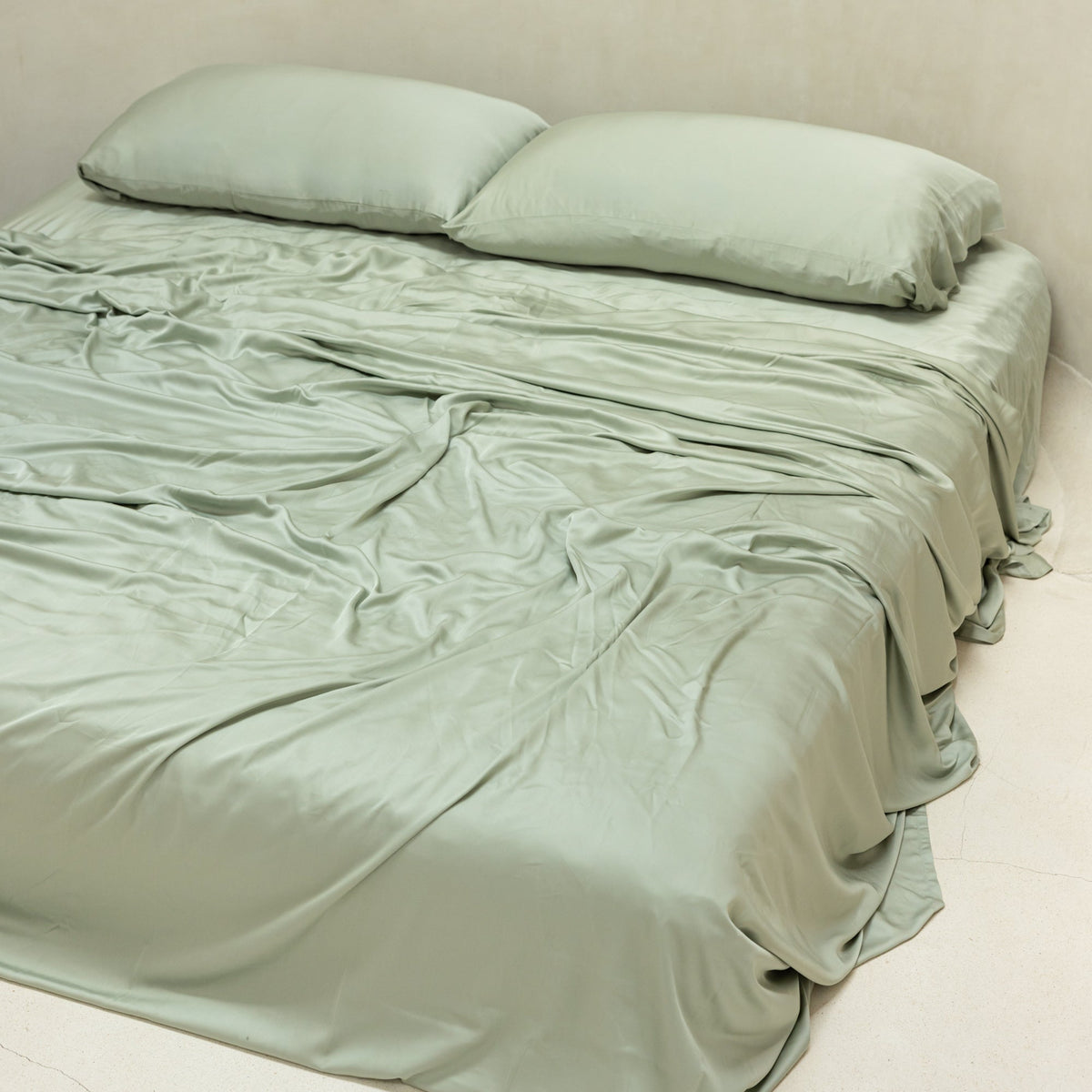 Organic Bamboo Sateen Duvet Cover Set