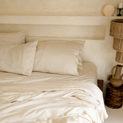 Organic Bamboo Sateen Pillowcase Set