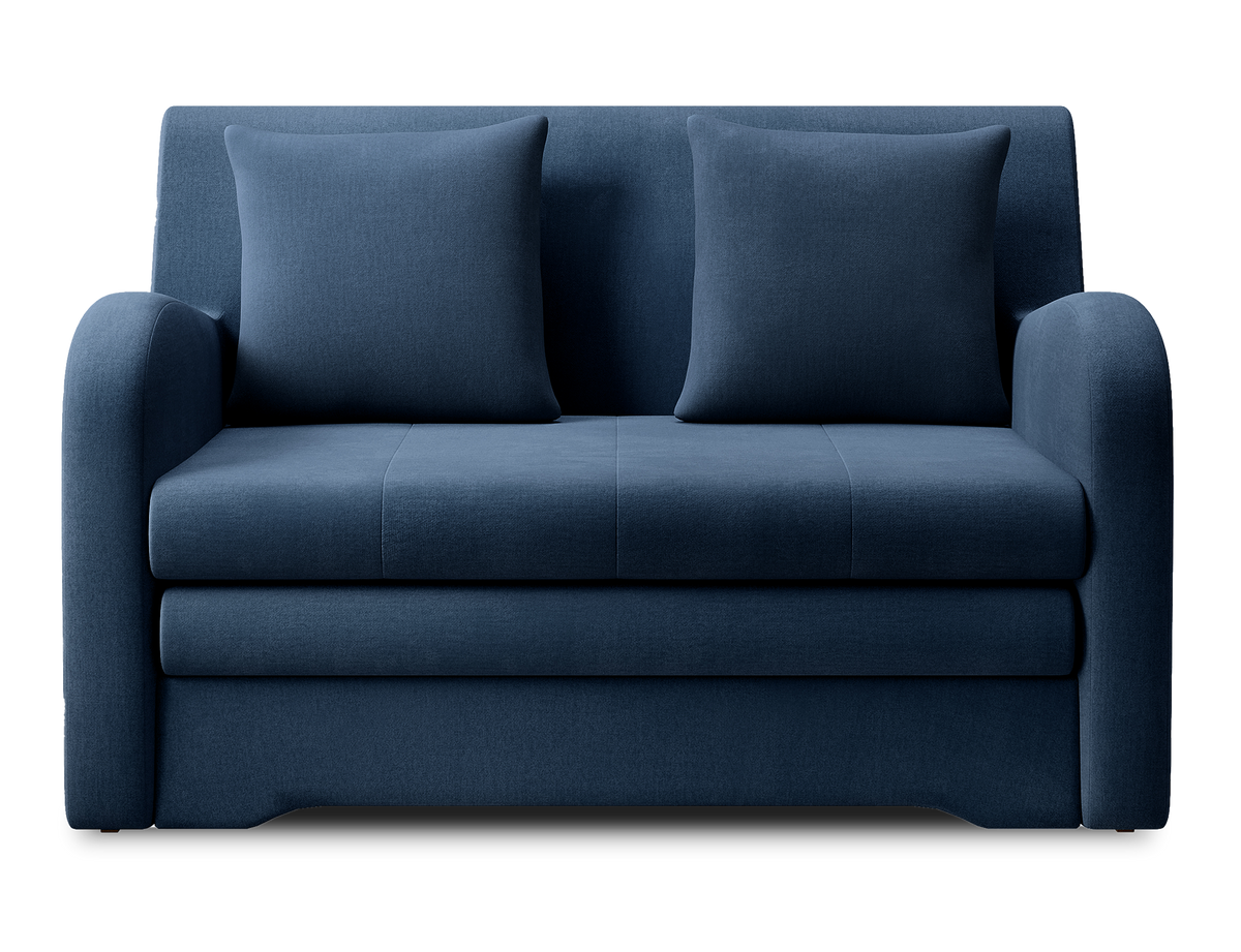 Ario Condo Style 2 Seater Storage Sleeper Sofa - Blue