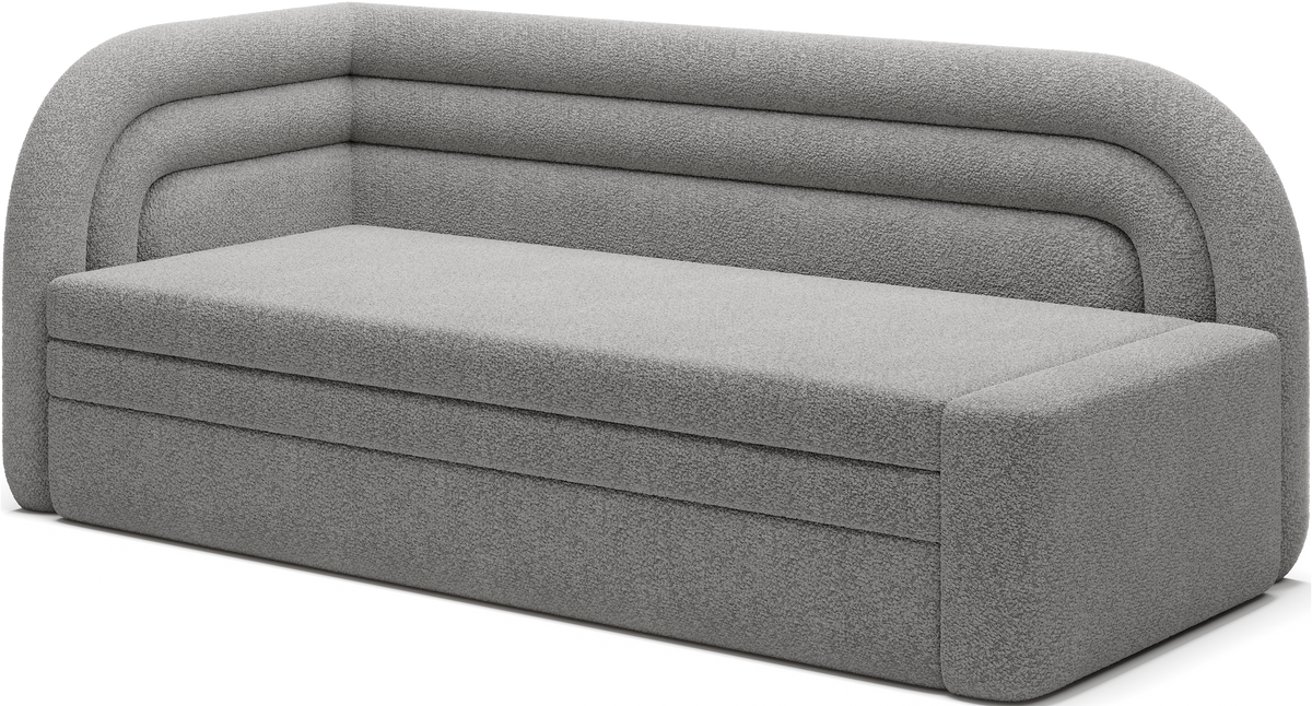 Fabillo Storage Sleeper Sofa - Light Grey