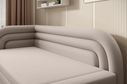 Fabillo Storage Sleeper Sofa - Beige