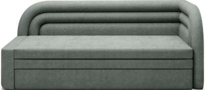 Fabillo Storage Sleeper Sofa - Moss Green