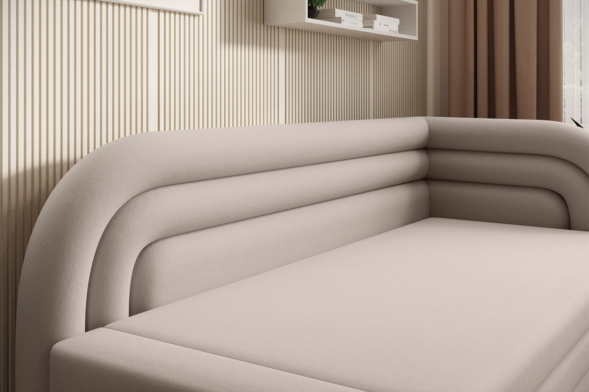 Fabillo Storage Sleeper Sofa - Beige