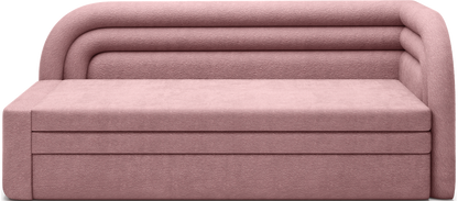 Fabillo Storage Sleeper Sofa - Blush