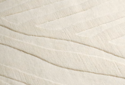 Minimalist Wave Tencel Carpet
