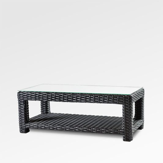 Trillium Coffee Table with Tempered Glass Top