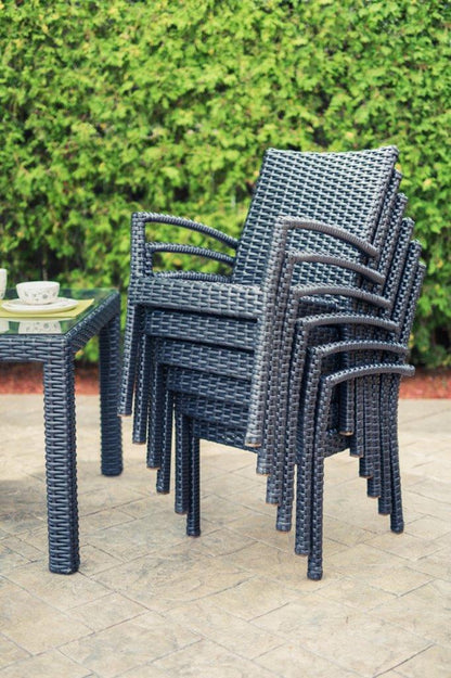 Trillium 7-Piece Dining Set with Sunbrella® Cushions