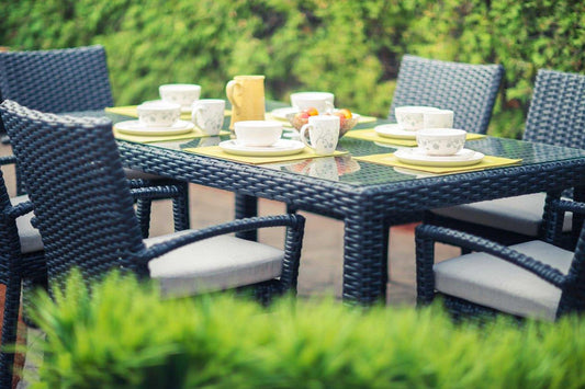 Trillium 7-Piece Dining Set with Sunbrella® Cushions