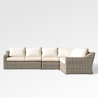 Tulip 6 Seat Sectional with Sunbrella® Cushions