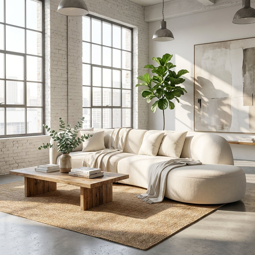 The Auckland Wool Fabric Sofa