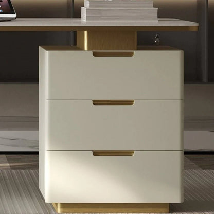 BLV10 Marble Top Office Desk