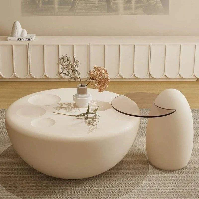 BT34 Round MDF Coffee Table Set