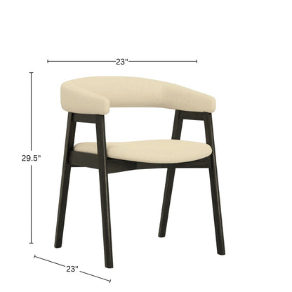 Cove Curved Back Side Chairs