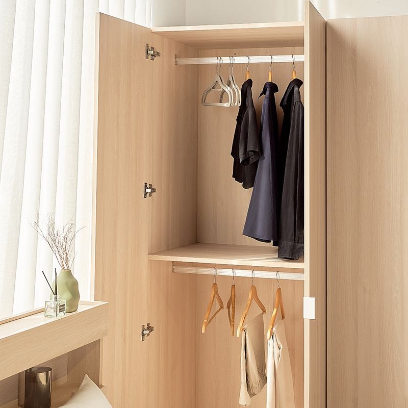 Monza 4-Door Wooden Wardrobe